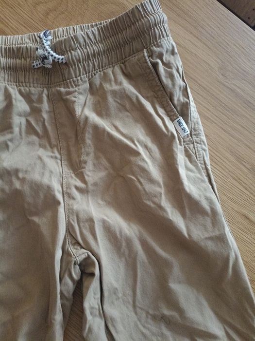 H&M beżowe jogery rozm 134