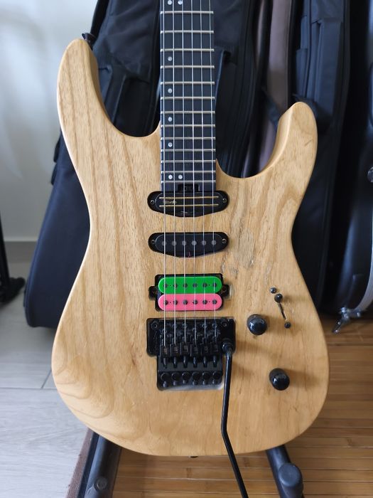 Guitarra Jackson Pro Series Dinky DK2 Natural Ash + DiMarzio + Tremol-No