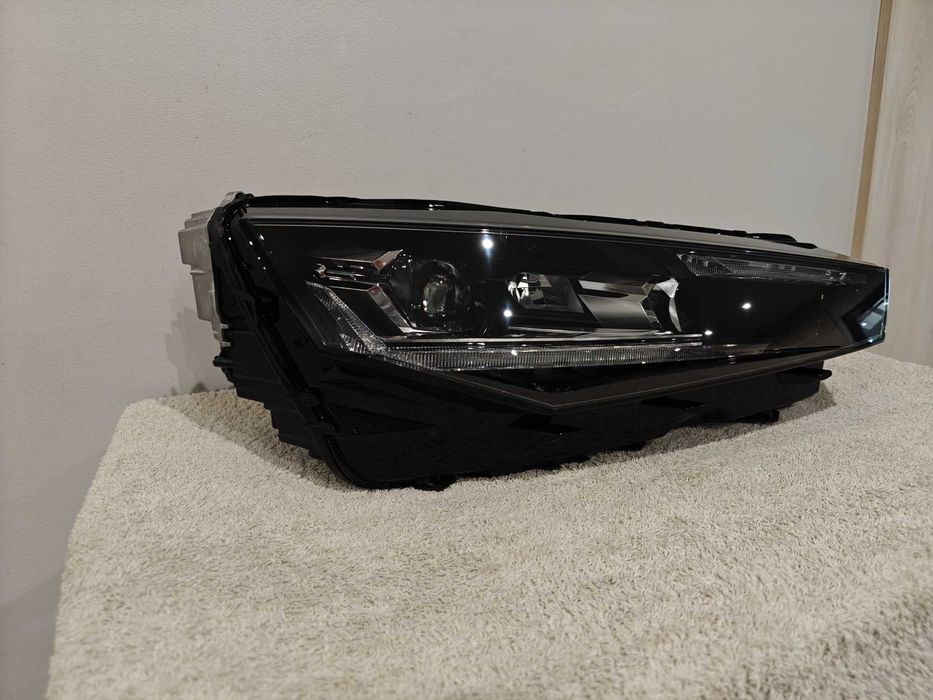 Lampa Prawy Przód Full Led Crystal Lighting Skoda Scala Lift NOWA EU