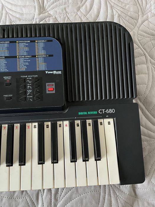 Syntezator keyboard Casio CT 680