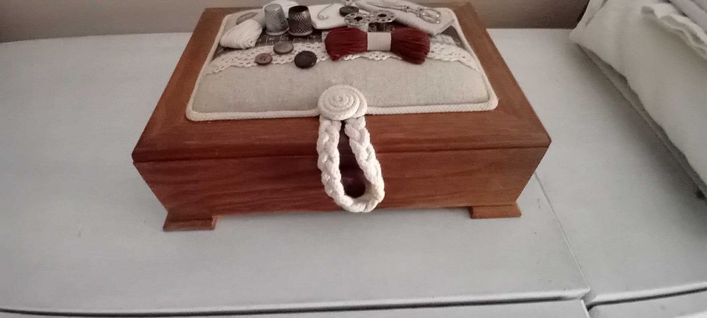 Caixas decorativas para arrumação - costura/chás436331554989025285