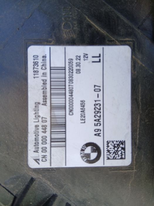 Farol BMW X3 X4 G01 G02 LCI