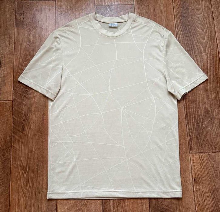 Футболка чоловіча VD ONE колір бежевий розмір L також підходить для М