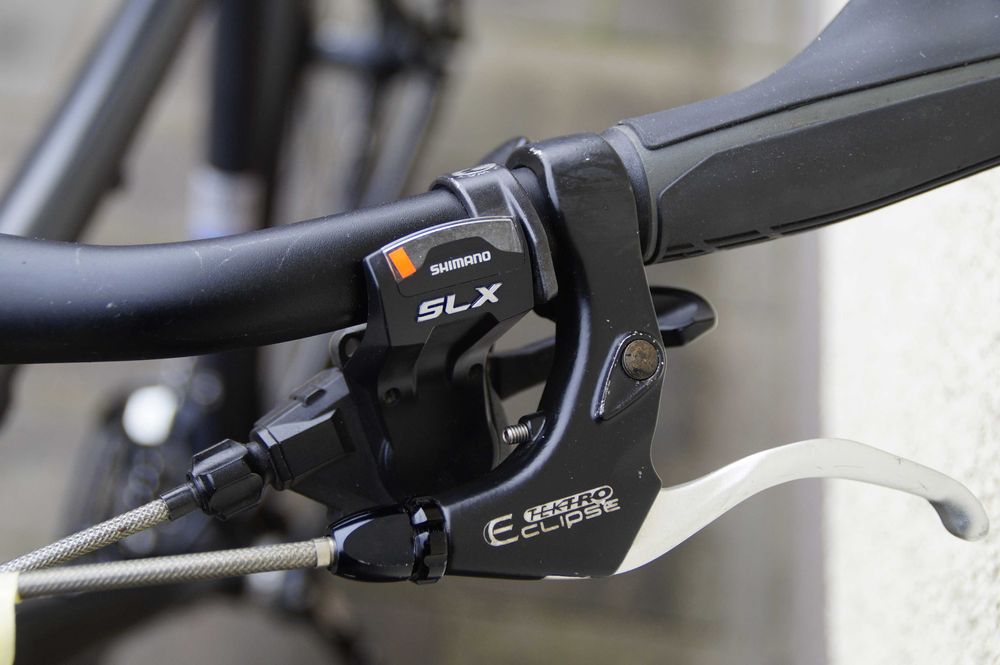 Rower trekkingowy pakiet shimano SLX