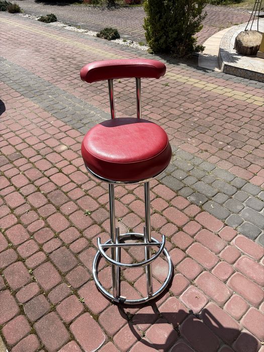 Krzesła barowe/hokery do wyspy - komplet 4 sztuki