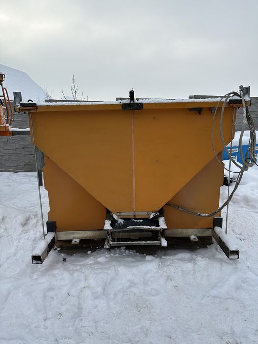 Solarka, posypywarka Mecagil Lebon 2,5 m3, Taśma