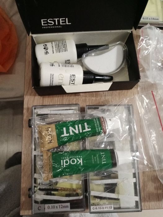 набор для наращивания ресниц