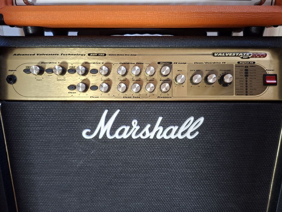 Amplificadores de Guitarra Orange e Marshall