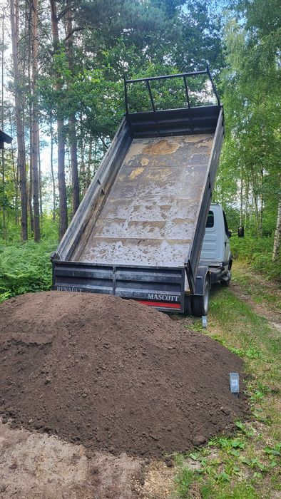 Ziemia/piasek/beton/kruszywa/przekrusz betonowy/piasek siany