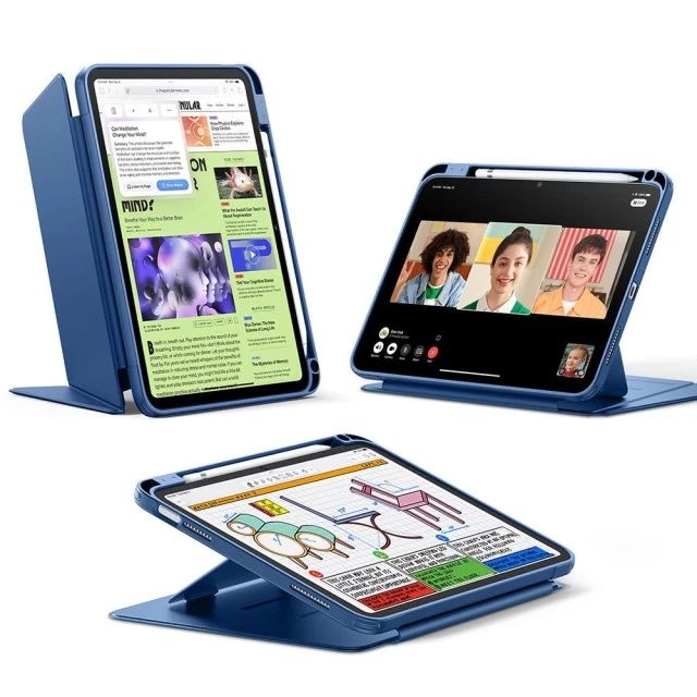 Чохол ESR Flip Hybrid для iPad A16 11 2025 11th Gen | 10.9 2022 10th Navy Blue