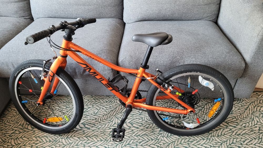 Rower MTB dziecięcy 20' AMULET Tomcat 7,9 kg lekki