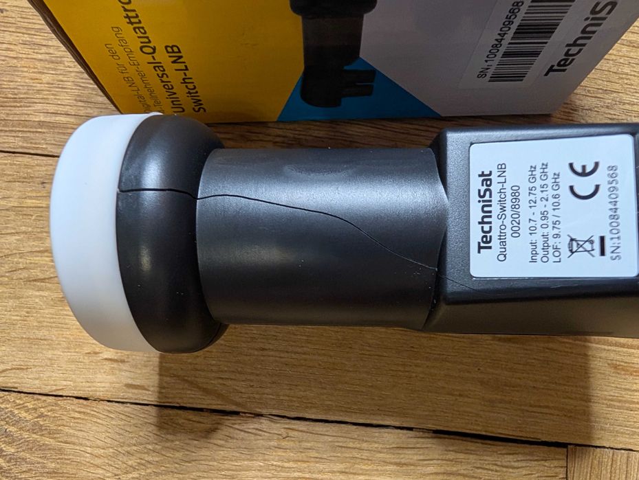 Konwerter satelitarny TechniSat Universal Quattro-Switch LNB