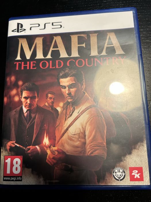 Mafia the old country ps 5, jak nowa z kodem do uzycia!