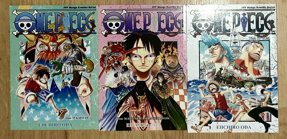One Piece Manga 35,36,37