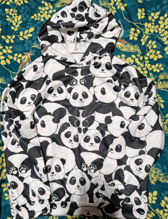 Bluza z Pandami Shein roz. 146-152