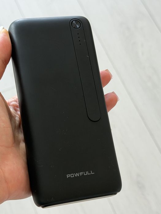 Европейский Повербанк POWFULL 30000mAh 22.5W Быстрая зарядка / Power Bank