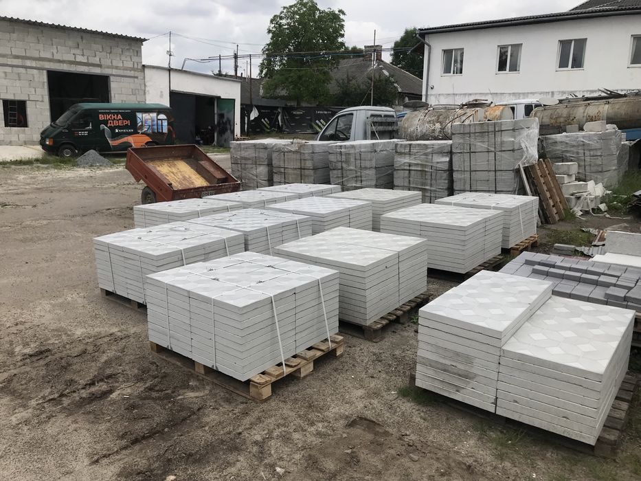Тротуарна плитка плити 500×500×50мм плитка для доріжок альтанка