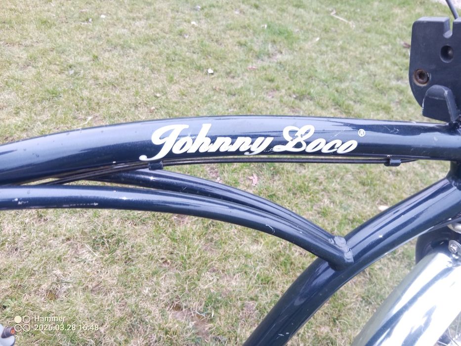 Rower miejski męski retro Johnny Loco