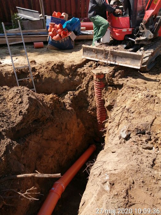 Usługi koparko ładowarką