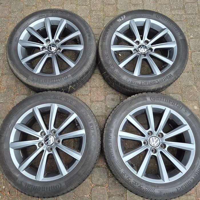 ZIMA KOŁA 215/55 R17 W PASSAT TOURAN SHARAN T-ROC SUPERB OCTAVIA KAROQ YETI