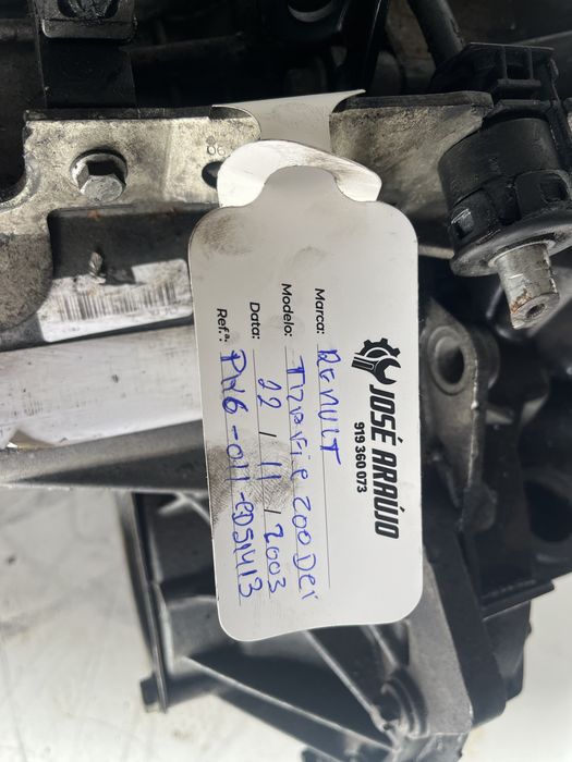 Caixa velocidades PK6 0 11-CD51413 Renault trafic Ano 2005