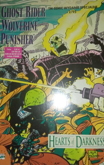 Ghost Rider Wolverine Punisher Hearts Of Darkness TM-Semic