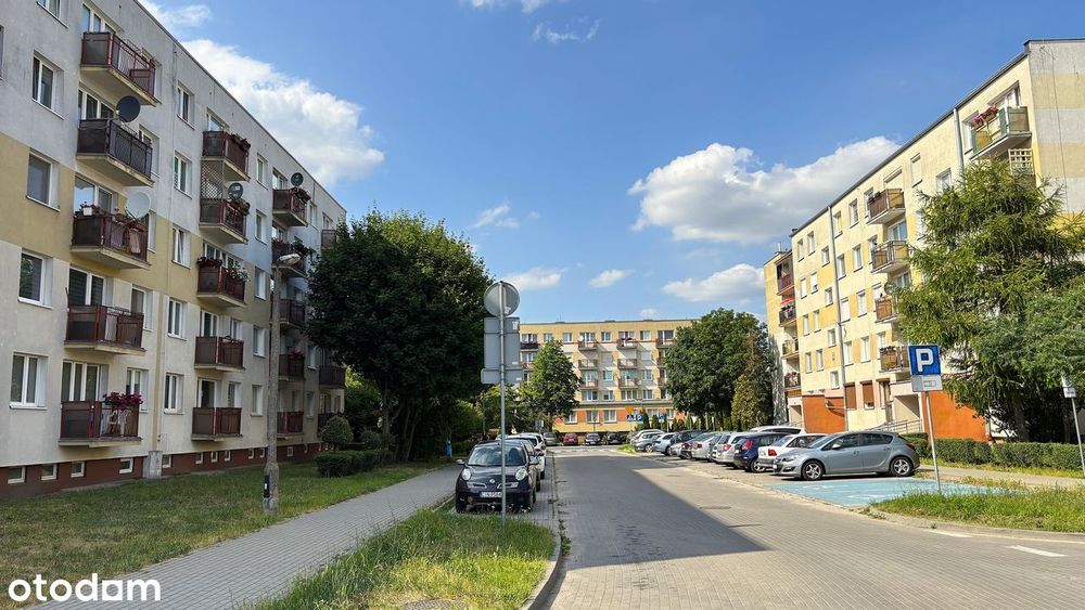 Przestronne 4 Pokojowe mieszkanie 73m2 z balkonem w bloku na os. Rąbin