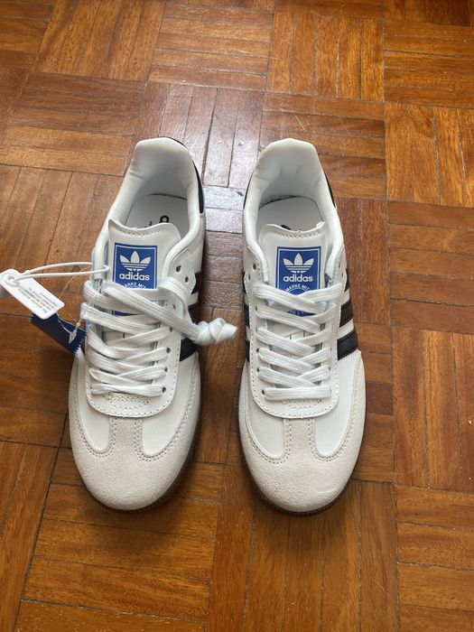 Adidas samba branco e preto