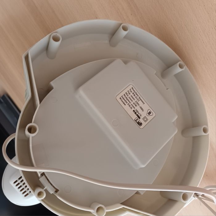 Wentylator Duży średnica 35 cm Mocny 45W