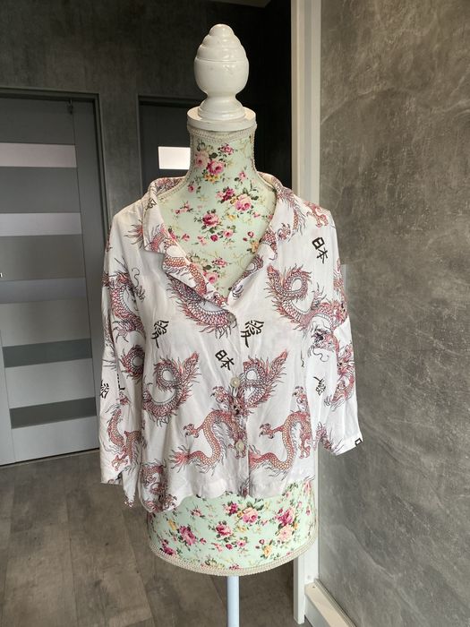 Koszula w chińskie smoki M 38 Besrhka