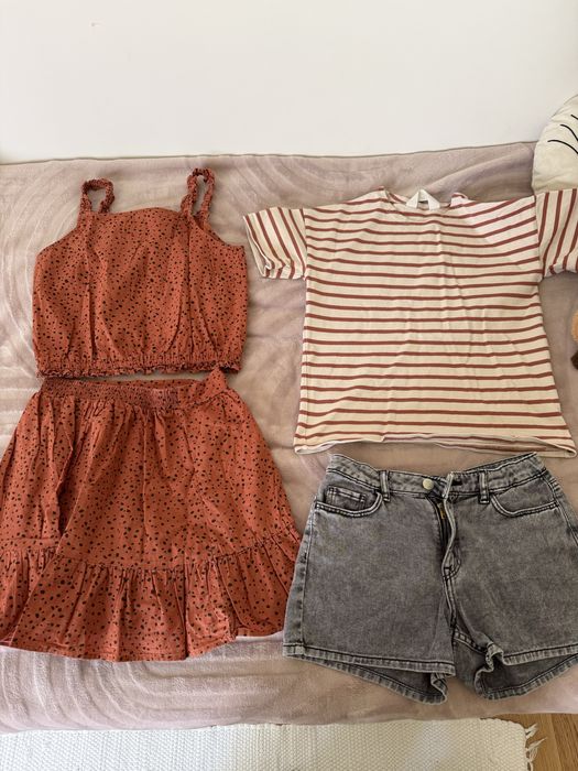 Zestaw ubranek dla dziewczynki 146-152