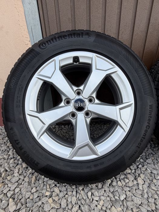 Felgi z oponami 215/65R17 Audi Q3 5x112 Q2 A4 B5 B6 B7 A6 C6 C5 TT A3 VW Tiguan Seat Tarraco Skoda Kodiaq