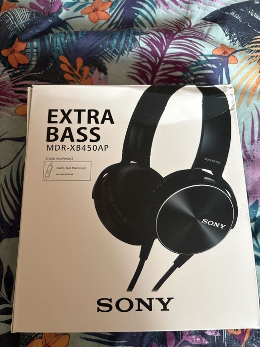 Słuchawki z mikrofonem Sony Ekstra Bass MDR-XB450 AP