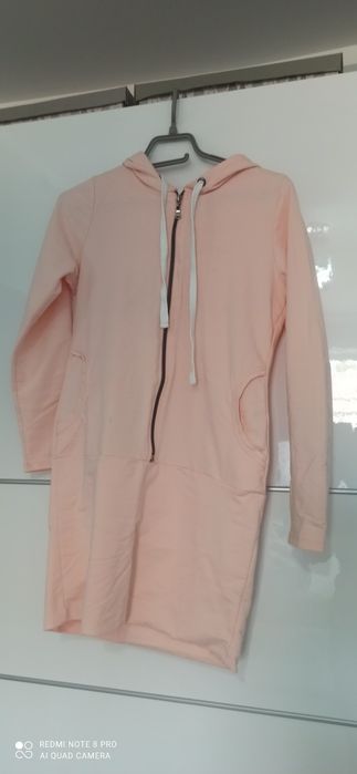 Sliczna tunika sukienka dresowa