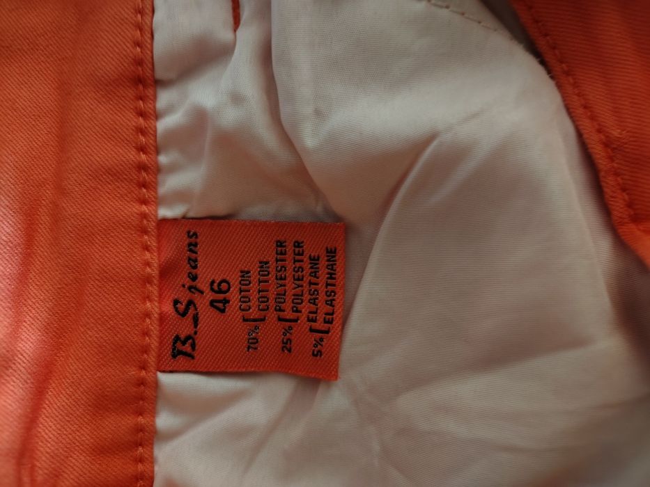Morelowe rybaczki jeansowe Plus Size