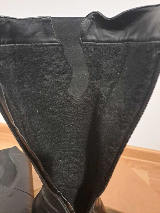 Kozaki skórzane 39 wkładka 25cm