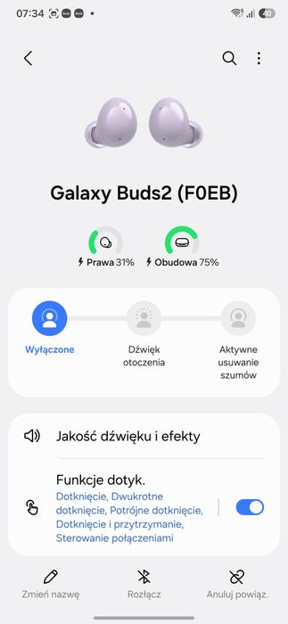 Słuchawki Tws Douszne Samsung Buds2