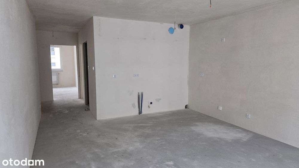 Nieopodal lasu, 3 pokoje, do wykończenia
