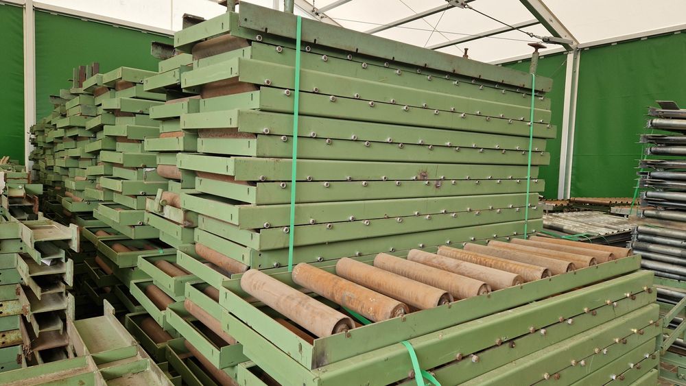 Przenośnik rolkowy transporter podajnik grawitacyjny  rolotok stół