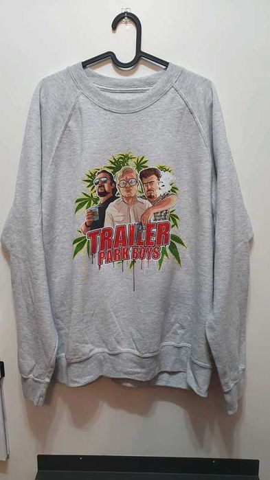 Bluza Chłopaki z Baraków XL Unisex Netflix ganja weed marihuana skate