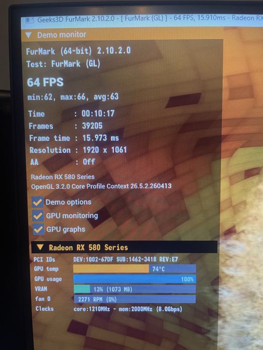 Відеокарта Rx580 8gb