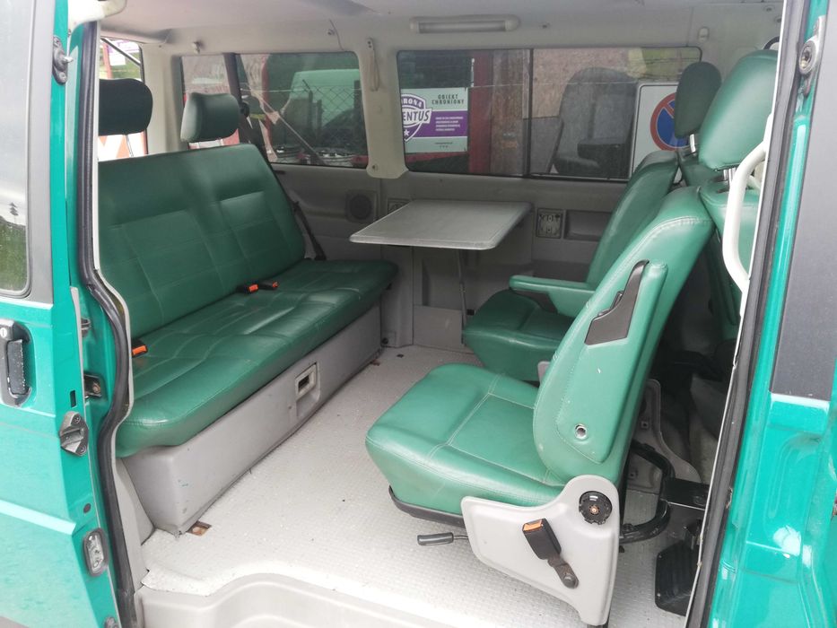 T4/2.5/TDI/102KM/MULTIVAN/7os/KLIMA/Nawiewy/Vebasto/Skóry/LIFT/OKAZJA!