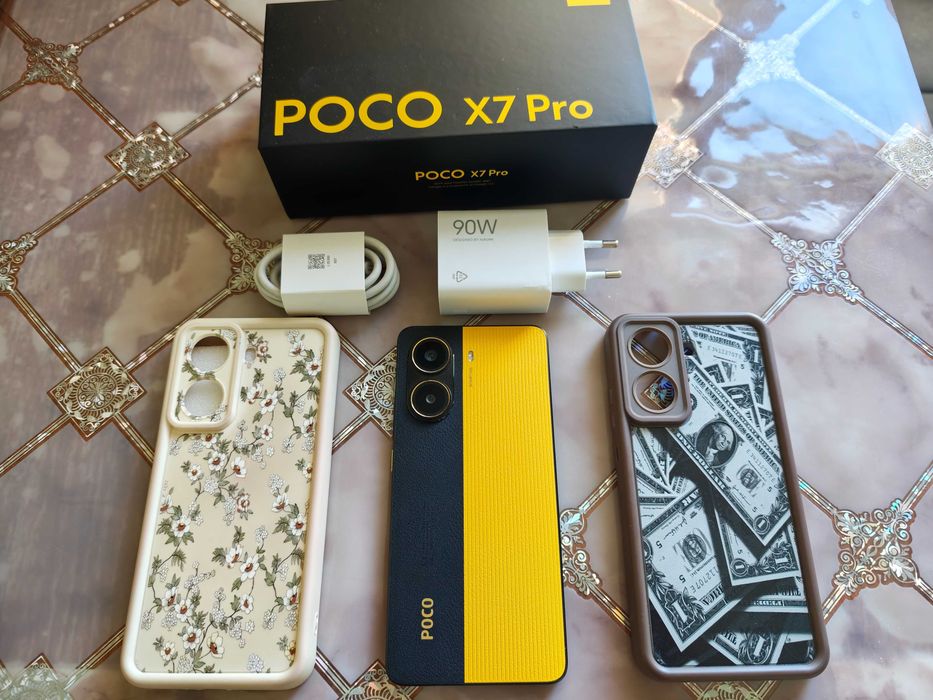 Продам телефон Poco X7 PRO 8-256 YELLOW Б/У
