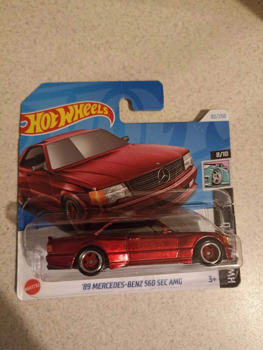 Hot Wheels '89 Mercedes-Benz 560 SEC AMG #82 - 2024 HW