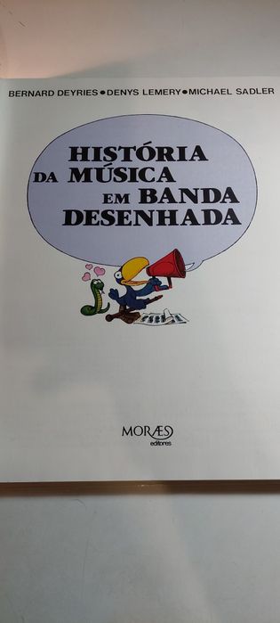 História da Música em Banda Desenhada (1ª edição, 1982)
