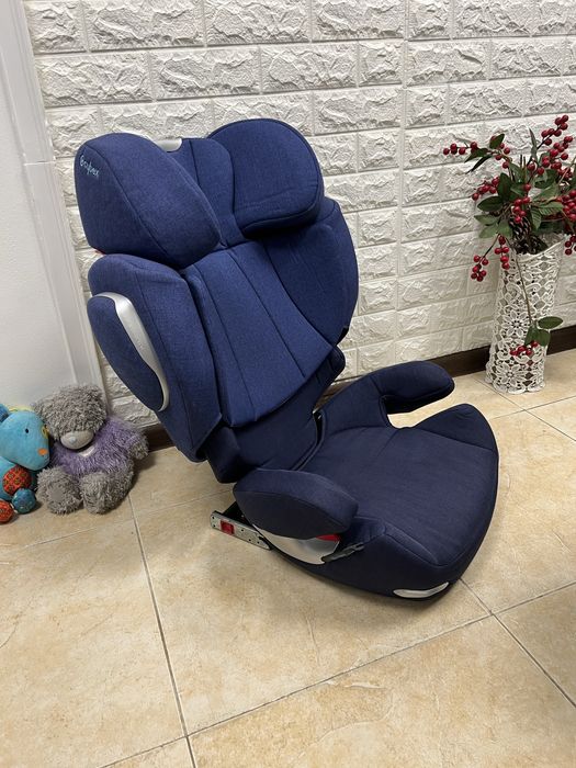 Автокрісло Cybex Solution Q2-Fix+ Група 2/3 (15-36 кг) сайбекс бустер