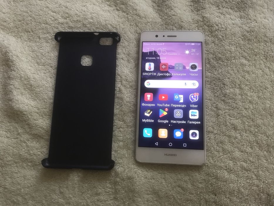 Huawei P9 Lite. 3/16GB, 5.2 дюйма. Хорошее состояние