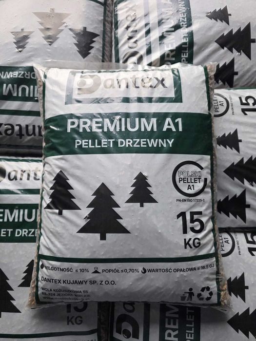 Certyfikowany pelet pellet drzewny A1 2200 zł/t