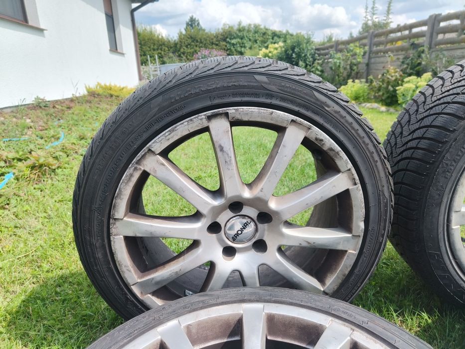 Felgi z oponami 18 cali et42 5x108