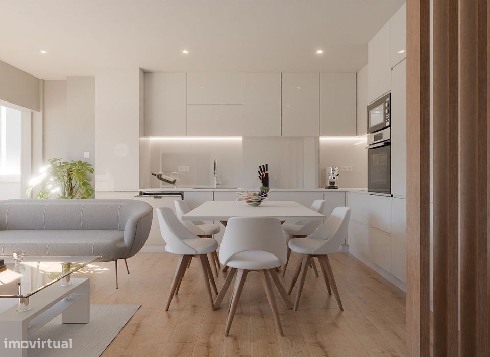 T3 a estrear na Estrada da Luz | Remodelação integral | 95 m²